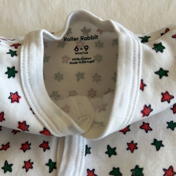Good condition, ROLLER RABBIT STARRY NIGHT FOOTIE PAJAMA - Picture 5 of 14